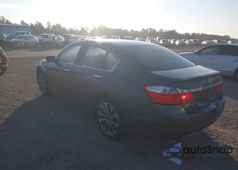 2015 Honda Accord Sport from USA, damaged, VIN 1HGCR2F54FA065410